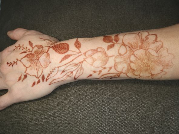 henna na ruce