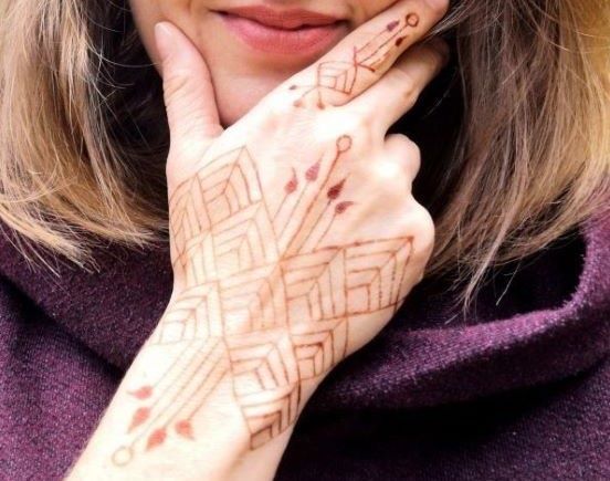 henna Art deco