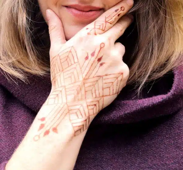 henna na ruce