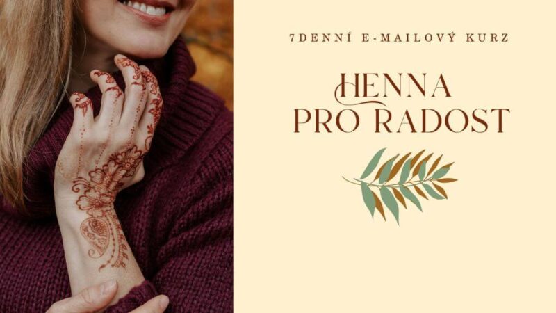kurz malování hennou Henna pro radost